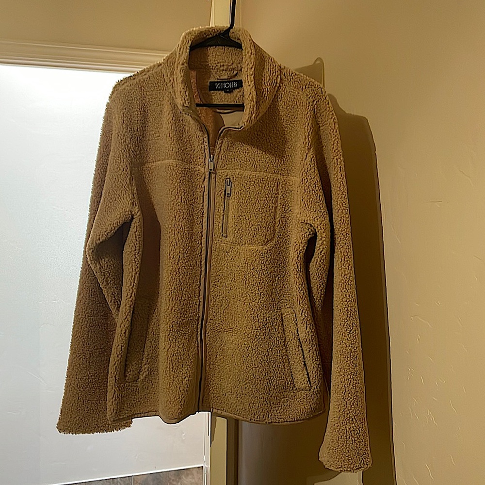 Faux fur coat